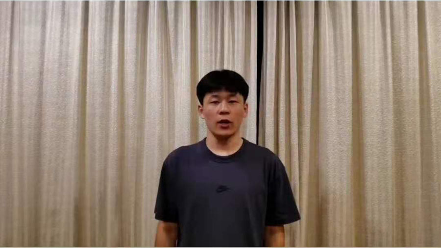 港澳臺(tái)海外青年代表王孝通寄語建黨百年（視頻）