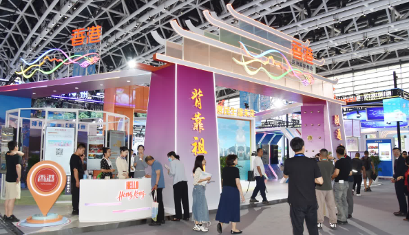 “開放之門”聯(lián)通世界 第九屆絲博會香港展位備受關注